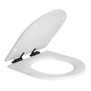 Ver imagem 1 de Assento Sanitario de Poliester Carrara e Nuova Ap.237.bl.no.17 - Deca