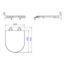Ver imagem 2 de Assento Sanitario de Poliester Carrara e Nuova Ap.237.bl.no.17 - Deca