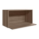 Ver imagem 1 de Armario Aereo Porta Microondas Mdf 70 Cm Kali 15219 Carvalho Toq Nicioli