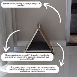 Toca Gato Pet Mdf Cabana - 3