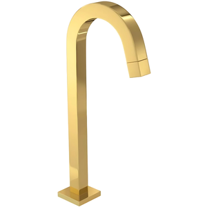 Torneira Banheiro Cuba Bica Alta Tube Dourada Lavatório:dourado