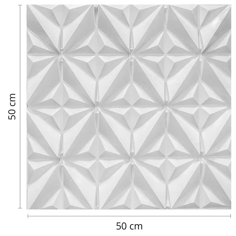 Revestimentos 3D Placa Pvc África Autocolante Kit 10un - 1