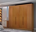 Ver mais imagens de Guarda-roupa 06 Portas São Carlos S/ Espelho - Leifer Móveis Cinamomo