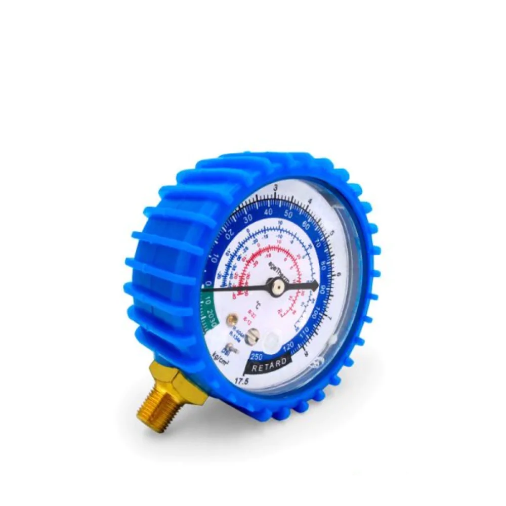 Manômetro Baixa Simples 0/180 Psi para Gás R12/r22/r134a/r404a - 1