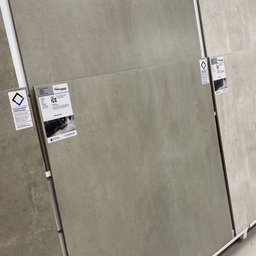 Porcelanato Embramaco Acetinado 83x83cm Detroit Gray Plus 83053 2.73m² - 2
