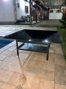 Ver imagem 4 de Lareira 100cm P/ Jardim Fogueira Externa Portatil a Lenha