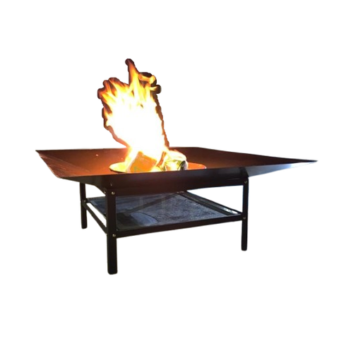 Lareira 100cm P/ Jardim Fogueira Externa Portatil a Lenha