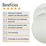 Arandela Figo Branco Globo Esfera de Vidro Branco - 6
