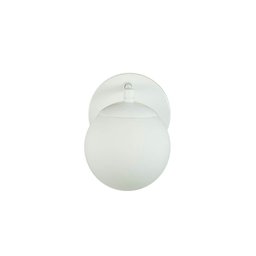 Arandela Figo Branco Globo Esfera de Vidro Branco - 4