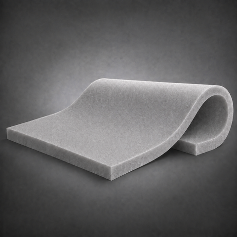 Lâmina de Espuma Soft D28 100x190x4cm para Colchão Móveis Tapeçaria Reforma de Colchões e Artesanato
