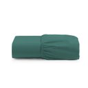 Ver imagem 1 de Lençol Premium Soft Avulso de Baixo Casal King com Elástico Micropercal 600 Fios Verde Musgo