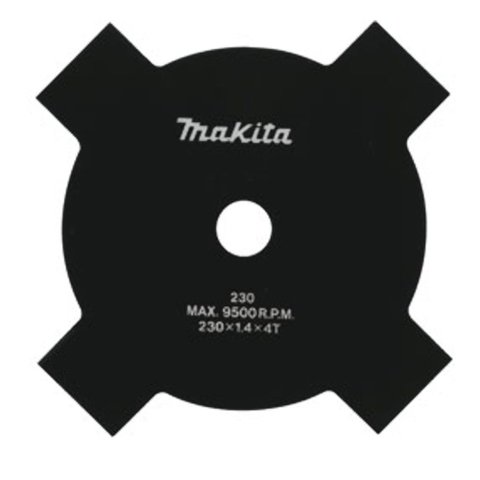 Disco de Corte Roçadeira 255mm 4 Dentes - B-14124 - Makita Disco Corte Rocadeira B-01884 255mm 4d B-