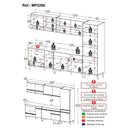 Ver imagem 4 de Cozinha Completa c/Balcão para Cooktop Veneza MP2266 Multimóveis + Brinde Jogo de Panelas Tramontina