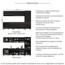 Ver imagem 3 de Cozinha Completa c/Balcão para Cooktop Veneza MP2266 Multimóveis + Brinde Jogo de Panelas Tramontina