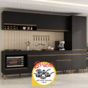 Ver imagem 1 de Cozinha Completa c/Balcão para Cooktop Veneza MP2266 Multimóveis + Brinde Jogo de Panelas Tramontina