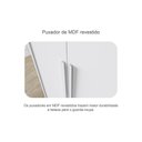 Ver mais imagens de Guarda Roupa 4 Portas e 3 Gavetas Moderni/Sevilha Cumaru/Fendi 25 - Novo Horizonte