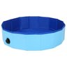 Piscina para Caes Pet Cachorro Gato Animal de Estimaçao Criança Bebe Banheira Dobravel Banho Dia que - 4