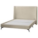 Ver imagem 1 de Kit Cabeceira e Base Cama Box Orgânica Montreal 164x215cm Queen Size Bouclê - Sofa Store:bouclê Solu