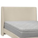 Ver imagem 6 de Kit Cabeceira e Base Cama Box Orgânica Montreal 164x215cm Queen Size Bouclê - Sofa Store:bouclê Solu