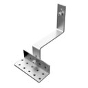 Ver imagem 1 de Estrutura Suporte Fixador Linha C Placa Painel Solar Inox para Telha Cerâmica e Cimento | Perfil Mas