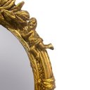 Ver imagem 5 de Espelho Clássico de Chão com Moldura Entalhe Dourado 193x95x6cm