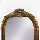 Ver imagem 4 de Espelho Clássico de Chão com Moldura Entalhe Dourado 193x95x6cm