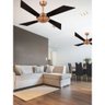 Ventilador de Teto Volare Cobre Tech Office 4 Pás Tabaco - 127v - 3