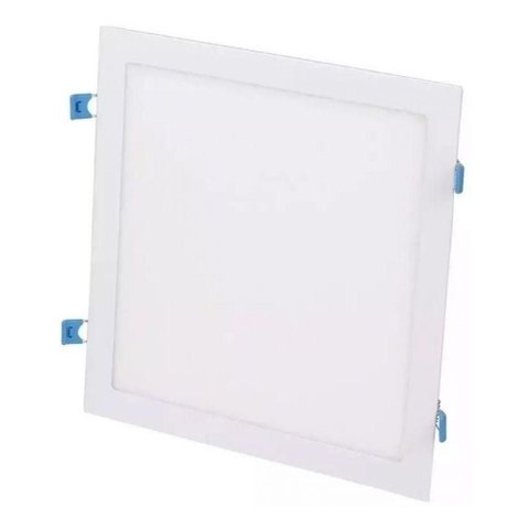 Plafon Embutir Quadrado Led 24w Painel Bivolt 30x30 Branco
