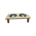 Ver imagem 2 de Comedouro Bebedouro Elevado Modelo Reto