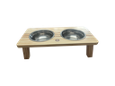 Ver imagem 2 de Comedouro Bebedouro Elevado Modelo Reto