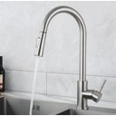 Ver imagem 3 de Torneira Cozinha Monocomando Gourmet Aço Escovado:Aço Escovado