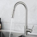 Ver imagem 3 de Torneira Cozinha Monocomando Gourmet Aço Escovado:Aço Escovado