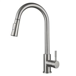 Torneira Cozinha Monocomando Gourmet Aço Escovado:Aço Escovado - 1