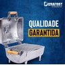 Churrasqueira Durafort Alumínio Bafo Gold 50X41 + Trinchante - 4