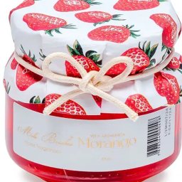 Vela Aromática Geleia de Frutas Perfumada Mels Brushes 85g Morango - 5