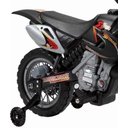 Ver imagem 2 de Moto Cross Eletrica Infantil 6v Preto - Belfix