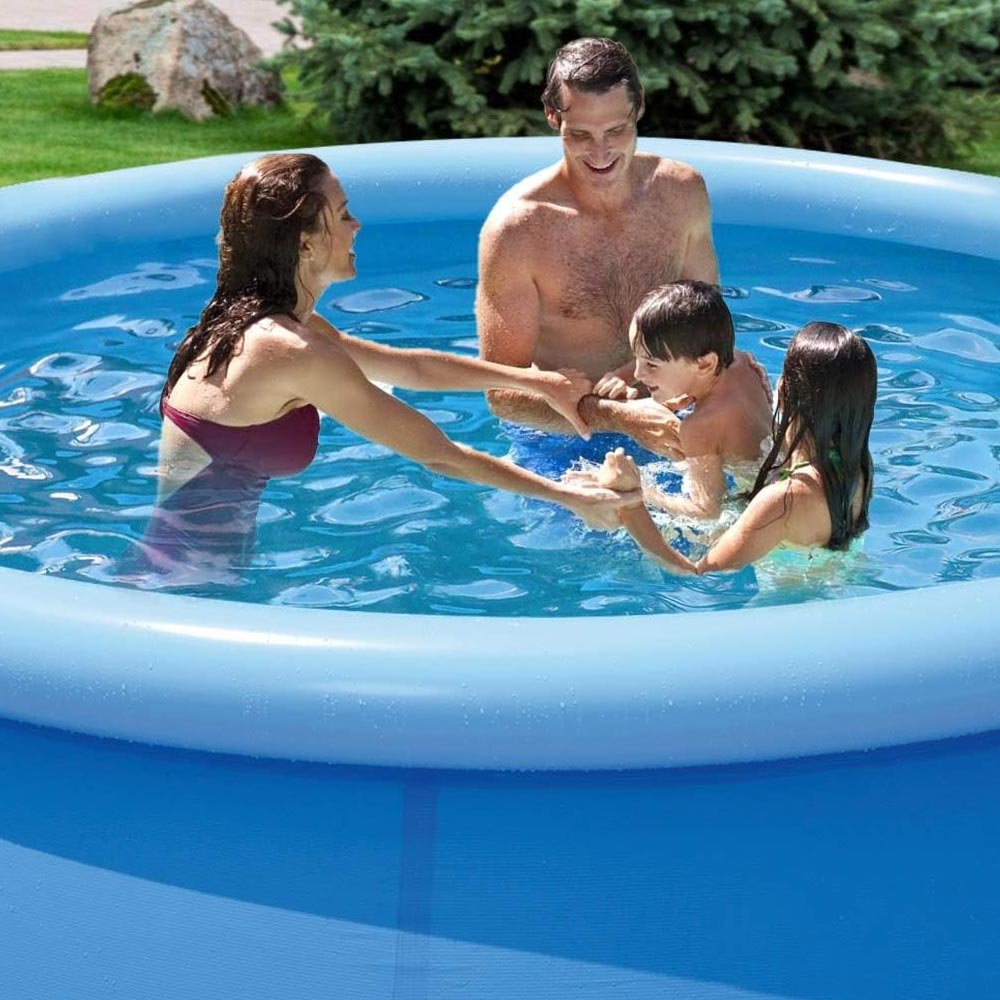 Piscina Inflável Joy Set 4760l Circular 300cm Azul Vg Plus - 3