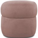 Ver imagem 7 de Kit 2 Poltronas Giratórias Sala de Estar Living Orgânico Carmen F04 Veludo Rosê - Lyam Decor