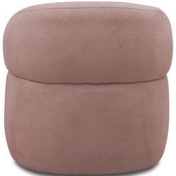 Kit 2 Poltronas Giratórias Sala de Estar Living Orgânico Carmen F04 Veludo Rosê - Lyam Decor - 7 Kit 2 Poltronas Giratórias Sala de Estar Living Orgânico Carmen F04 Veludo Rosê - Lyam Decor - 7