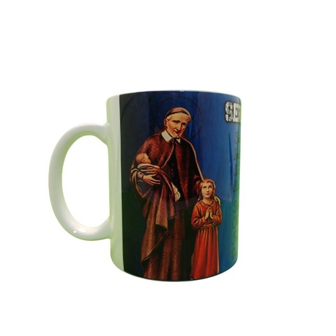 Kit Presente Caneca e Caixa de Mdf Ser Vicentino