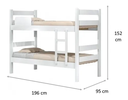 Ver imagem 5 de Kit Beliche de Solteiro Branca com Escada Madeira Reforçada 100% Mdf + 1 Colchão de Espuma D28 Solte