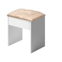 Ver imagem 2 de Banqueta Estofada para Penteadeira Banquinho de Apoio Pufe Decorativo para Salas Quartos e Lojas