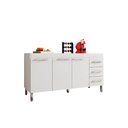 Ver imagem 1 de Gabinete de Cozinha 1,50 Dinamarca Branco Bela Casa