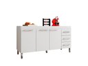 Ver imagem 1 de Gabinete de Cozinha 1,50 Dinamarca Branco Bela Casa
