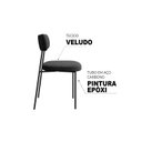 Ver imagem 5 de Conjunto Sala de Jantar Mesa 135x90cm Porto Estilo Industrial com 4 Cadeiras Mona Espresso Móveis
