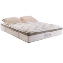 Ver imagem 1 de Colchão Viúva Herval Espuma Visco Molas Ensacadas MasterPocket Monte Carlo Euro Pillow (128x188x33) - Herva