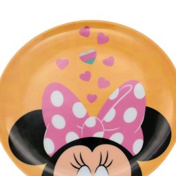 Prato Raso Melamina Minnie Mouse Disney 20cm - Tuut - 3