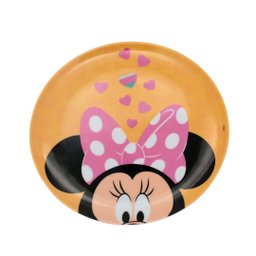 Prato Raso Melamina Minnie Mouse Disney 20cm - Tuut - 1