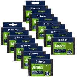 Esponja Abrasiva Rígida Alta Abrasividade | 10 Un - 2