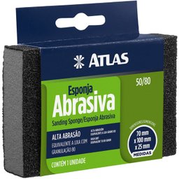 Esponja Abrasiva Rígida Alta Abrasividade | 10 Un - 3